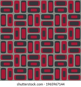 Patrón decorativo sin fisuras para web, publicidad, textiles, impresiones o cualquier proyecto de diseño. Las formas geométricas simples pueden hacer que cualquier superficie o cosa sea atractiva.