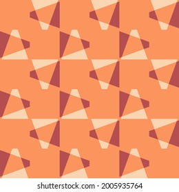 Patrón decorativo sin fisuras para web, publicidad, textiles, impresiones o cualquier proyecto de diseño. Las formas geométricas simples pueden hacer que cualquier superficie o cosa sea atractiva.