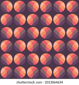 Decorative seamless pattern for web, advertising, textiles, prints or any design projects. Simple geometric shapes can make any surface or thing attractive.