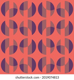 Decorative seamless pattern for web, advertising, textiles, prints or any design projects. Simple geometric shapes can make any surface or thing attractive.