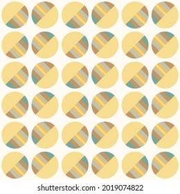 Patrón decorativo sin fisuras para web, publicidad, textiles, impresiones o cualquier proyecto de diseño. Las formas geométricas simples pueden hacer que cualquier superficie o cosa sea atractiva.