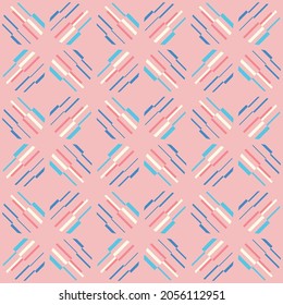 Decorative seamless pattern for web, advertising, textiles, prints or any design projects. Simple geometric shapes can make any surface or thing attractive.