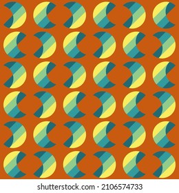 Decorative seamless pattern for web, advertising, textiles, prints or any design projects. Simple geometric shapes can make any surface or thing attractive.