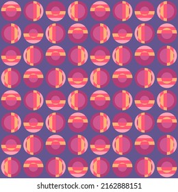 Decorative seamless pattern for web, advertising, textiles, prints or any design projects. Simple geometric shapes can make any surface or thing attractive.
