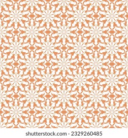 Decorative seamless texture. Creative ornamental pattern. Colorful vector background.