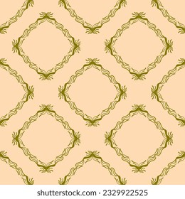 Decorative seamless texture. Creative ornamental pattern. Colorful vector background.