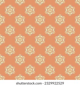 Decorative seamless texture. Creative ornamental pattern. Colorful vector background.