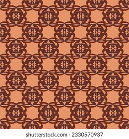 Decorative seamless texture. Creative ornamental pattern. Colorful vector background.