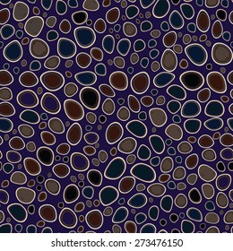 decorative seamless texture with stones