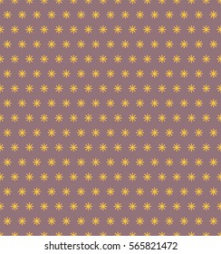 Decorative seamless vector background with stars