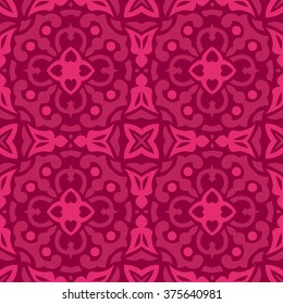 Decorative seamless vector pattern that can be used as: background, wallpaper, greeting card and invitation, wrapping paper, textile, on products like t-shirts, dresses, wall tapestries, blankets.