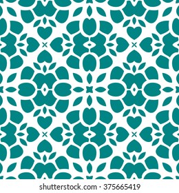 Decorative seamless vector pattern that can be used as: background, wallpaper, greeting card and invitation, wrapping paper, textile, on products like t-shirts, dresses, wall tapestries, blankets.
