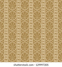 Decorative seamless wallpaper