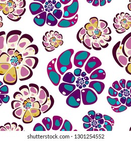 Decorative seashell, seamless pattern.


Decorative shell, symbol, amulet