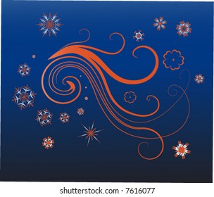 vector estacional decorativo