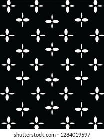 Decorative shape art design vector pattern for many creative ideas