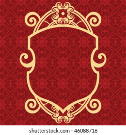 decorative shield design