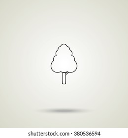 Decorative simple tree.