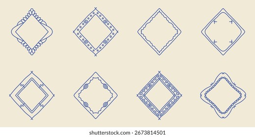 Decorative Sketch Hand Drawn Frame Collection