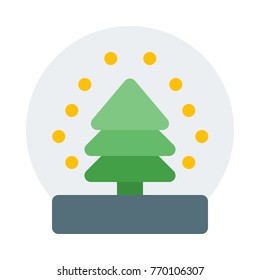 Decorative snow globe