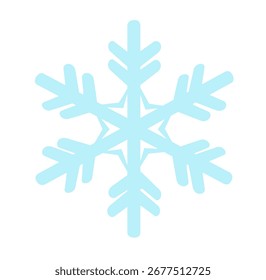 Diseños decorativos de copo de nieve en negro y azul claro. Perfecto para temas de invierno, decoraciones navideñas, fondos de vacaciones y proyectos gráficos festivos.