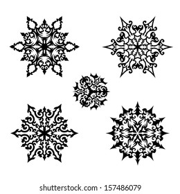 Decorative snowflakes
