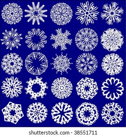 decorative snowflakes