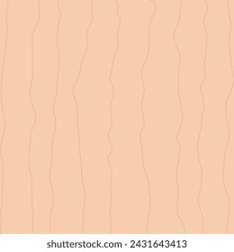 Decorative square pattern with hand drawn stripe shapes. Hand painted grungy ink doodles in beige, brown colors. Wavy curly lines print