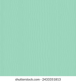 Decorative square pattern with hand drawn stripe shapes. Hand painted grungy ink doodles in green colors. Wavy curly lines print