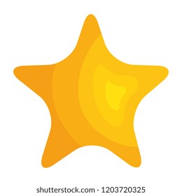 decorative star isolated icon