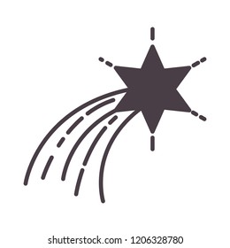 decorative star isolated icon