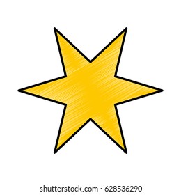 decorative star isolated icon
