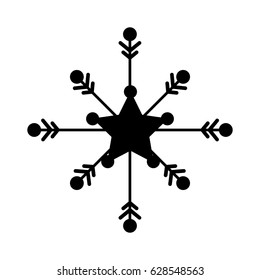 decorative star isolated icon