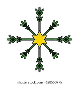 decorative star isolated icon