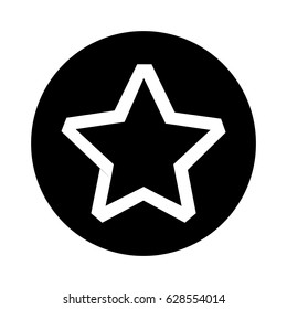 decorative star isolated icon