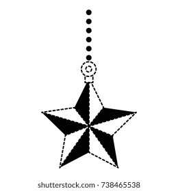 decorative star isolated icon