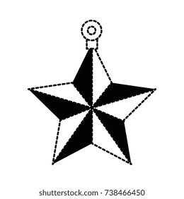 decorative star isolated icon