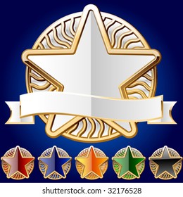 Decorative star set