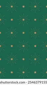 Decorative stars seamless pattern design. Vector illustration.