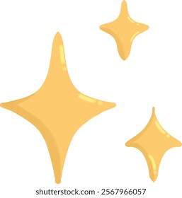 decorative sticker set vector illustration