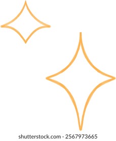 decorative sticker set vector illustration