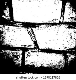 Decorative stone wall. Background texture. Vector illustration.