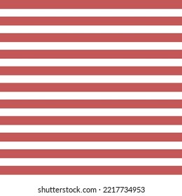 Decorative stripes, repeatable straight lines. Adornment for wrapping paper or textile, simple geometric design for decor. Seamless pattern, wallpaper or background print. Vector in flat style