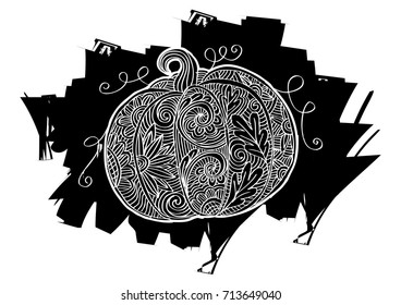 Decorative style of Pumpkin