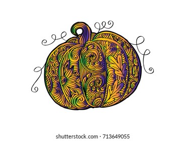 Decorative style of Pumpkin
