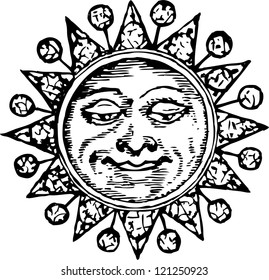 decorative sun