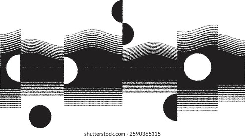  Decorative swirl of line. Roughen curved lines .Abstract flow linear fluid shapes .Curly design element. Music sound wave . Swirl calligraphic flourish divider ornament design. Curve lines Vector