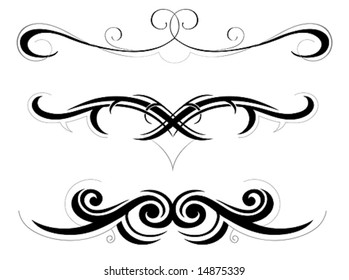 Decorative swirls