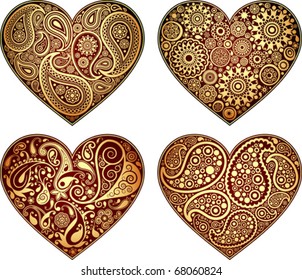 Símbolo decorativo del corazón