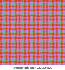 Decorative tartan plaid tiles pattern illustration